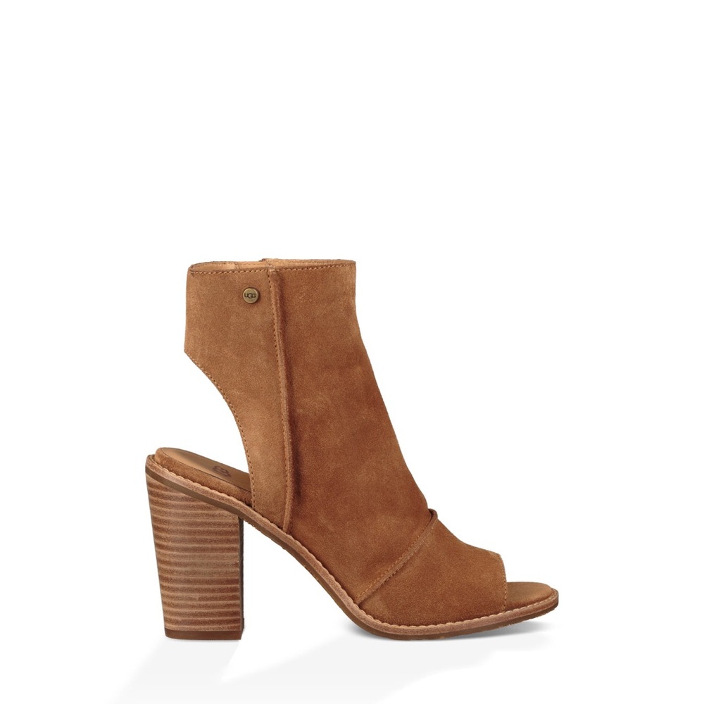 UGG VALENCIA PEEP TOE BOOTIES 💎